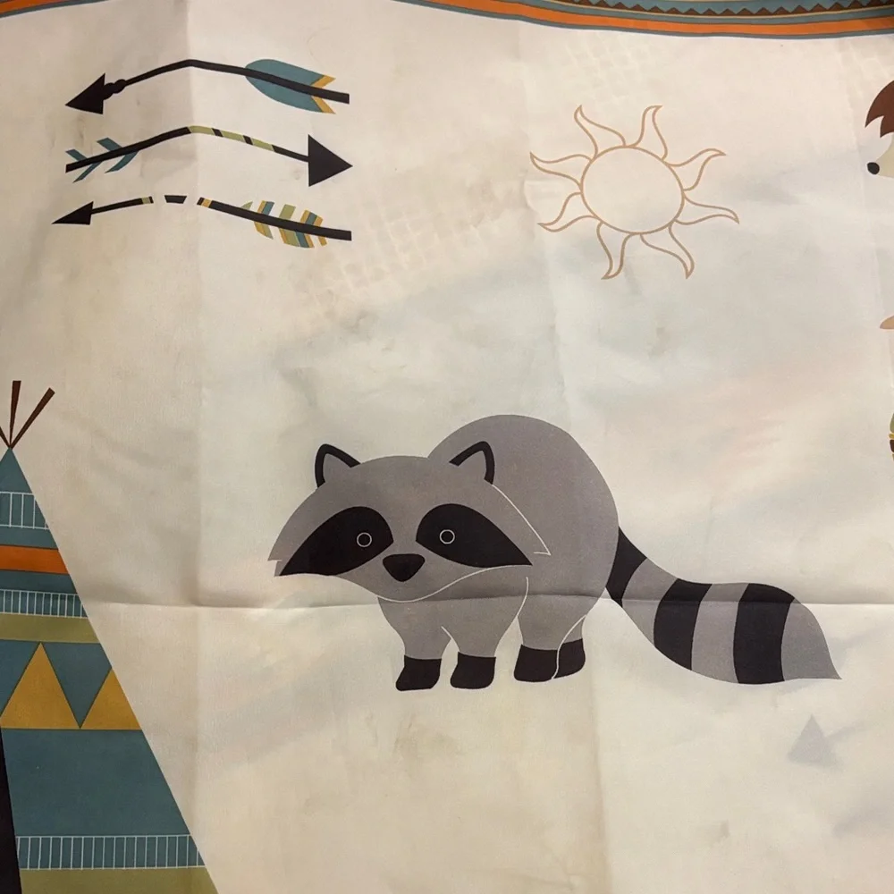Mainstays Children's Animal Print shower curtain